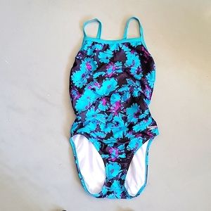 SPEEDO Tank Style Bathing Suit Girls  Size 12